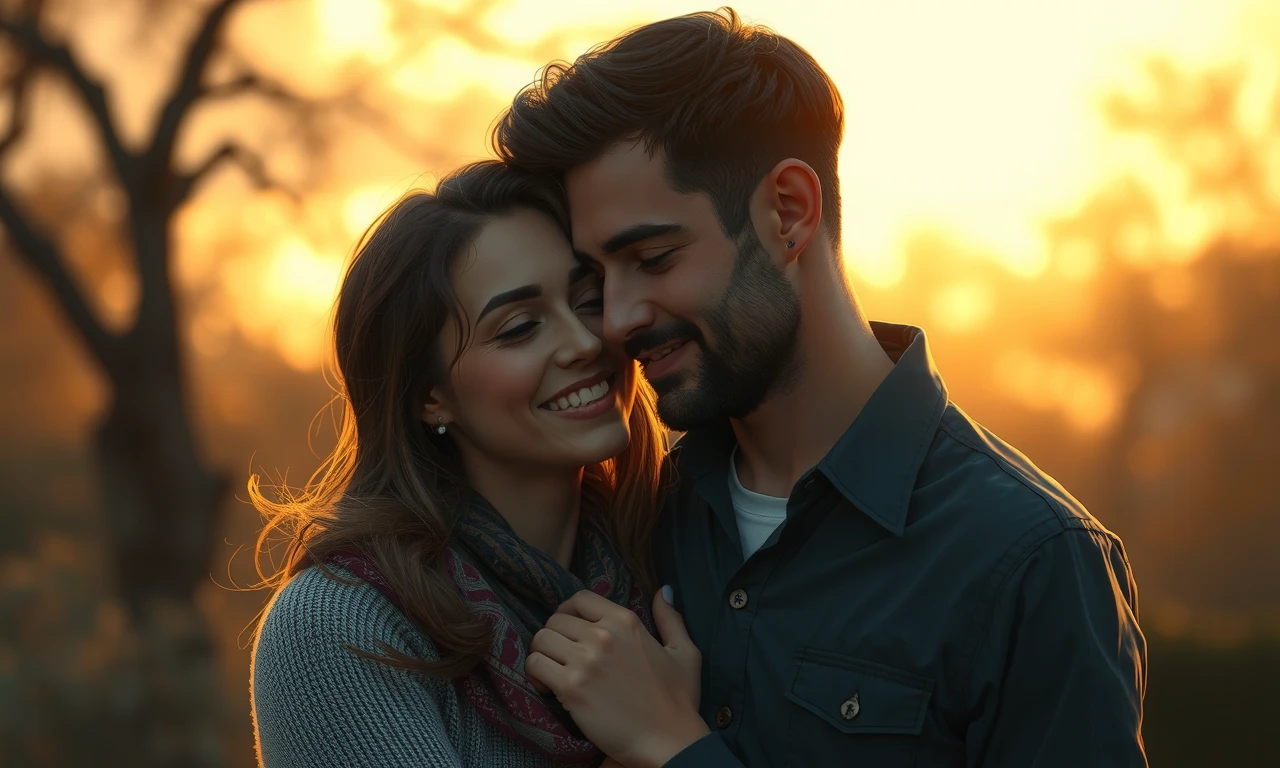 Couple exchanging loving glances, embodying the power of heartfelt compliments