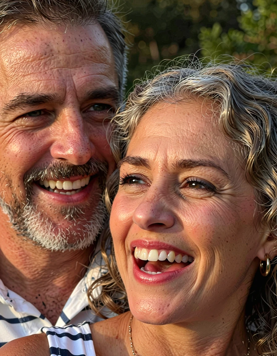 Patricia and William, happy senior couple