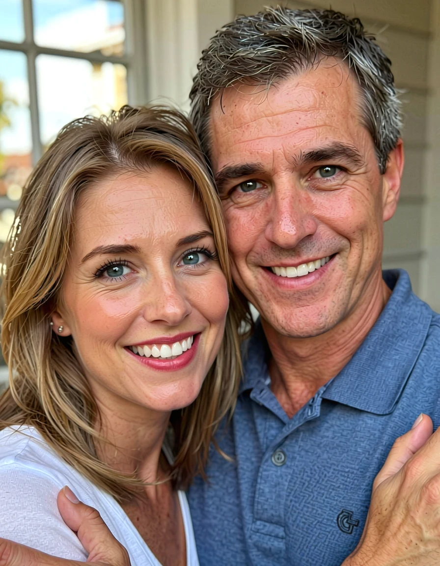 Linda and James, happy senior couple