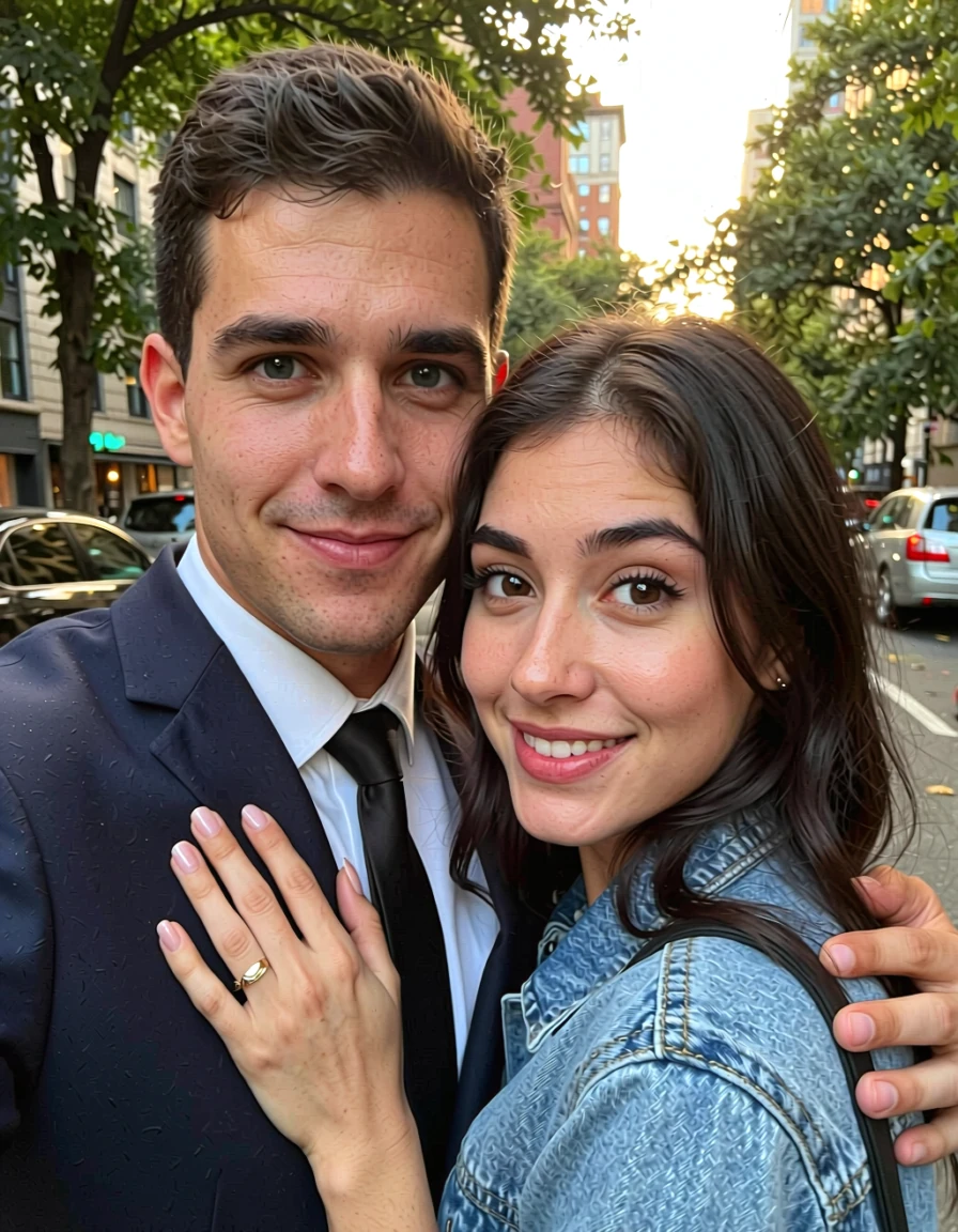 David and Min-Ji - New York couple