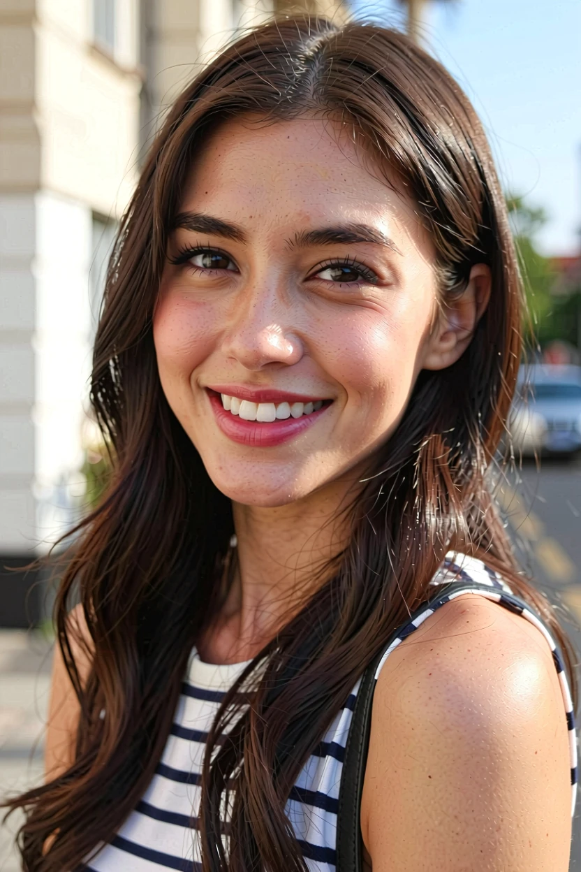 Korean woman profile