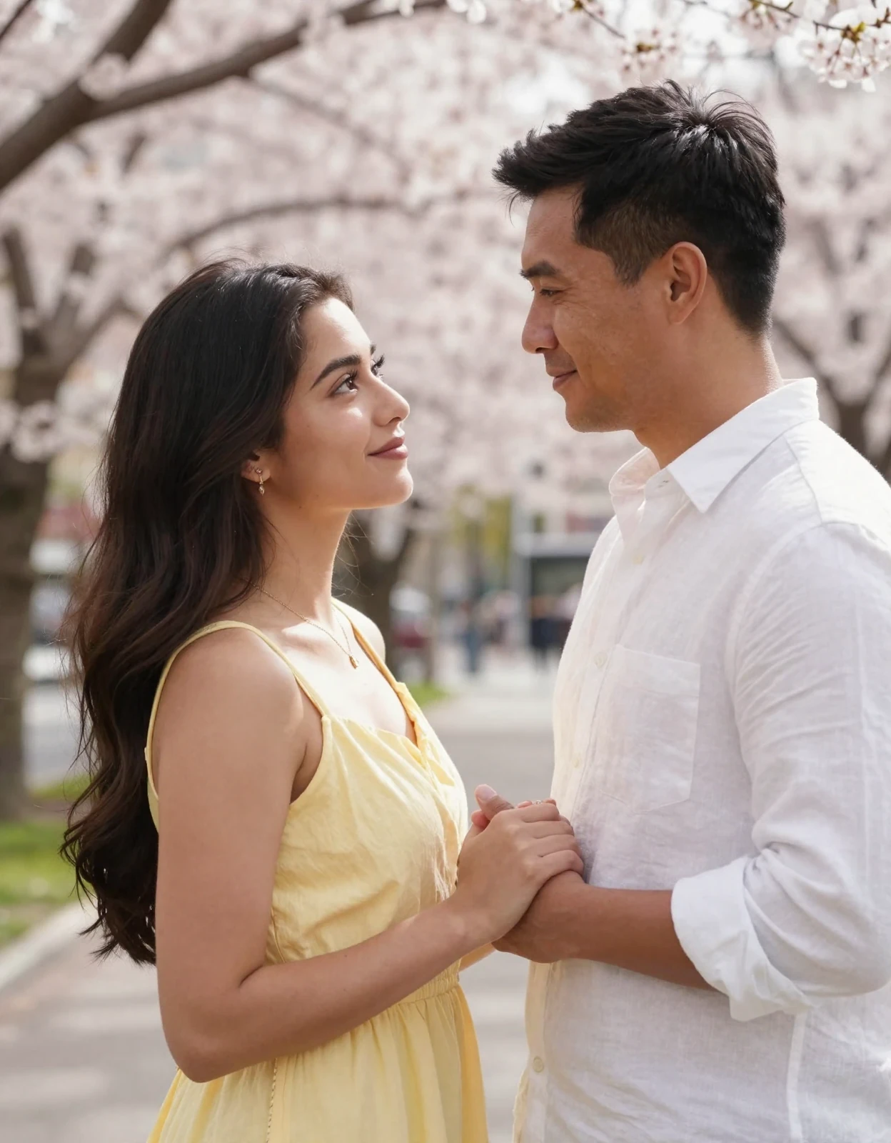 Sofia and David interracial couple