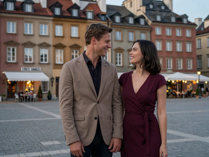 David from Seattle and Natalia from Warsaw, Poland - engaged couple