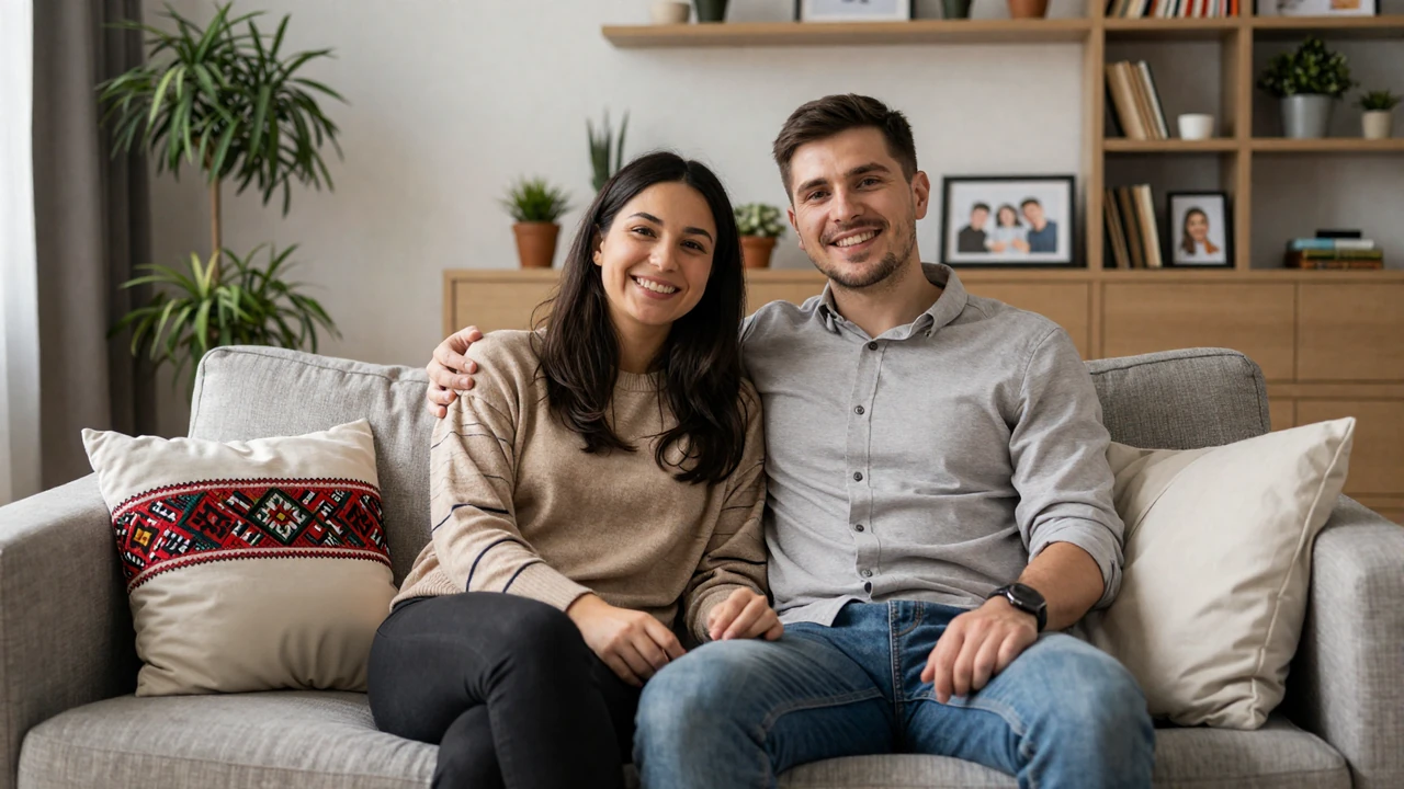 Video testimonial from successful couple discussing their cultural connection