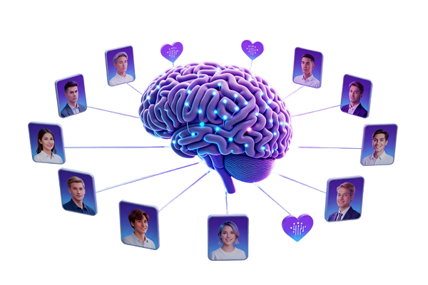AI personality matching algorithm for long-term compatibility